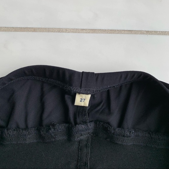 Citizens Of Humanity Black Maternity Jeggings Jeans over the belly black stretch - Picture 6 of 7